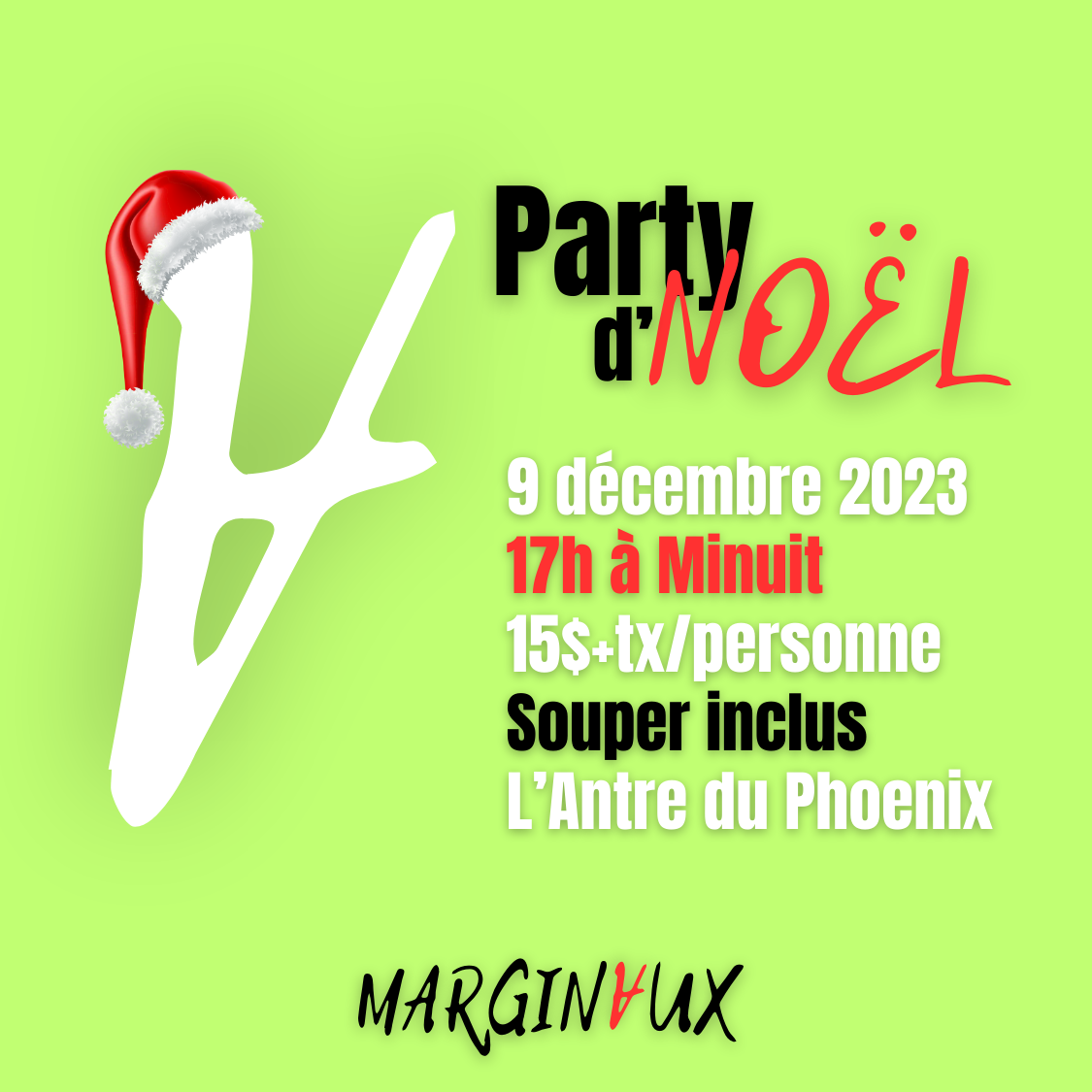 PARTY NOËL 2023 - EXCLUSIF AUX MEMBRES DU GANG